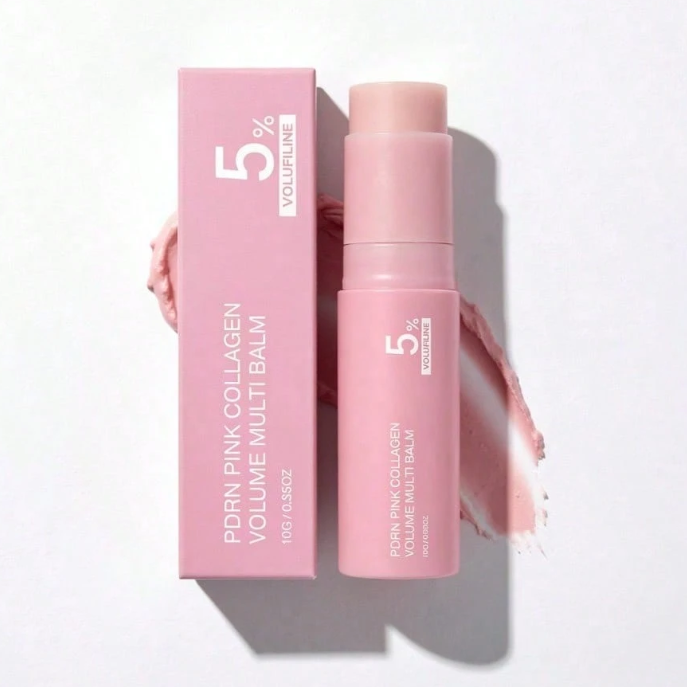 Skincare Pink - PDRN 핑크 콜라겐 볼륨 멀티밤 10g