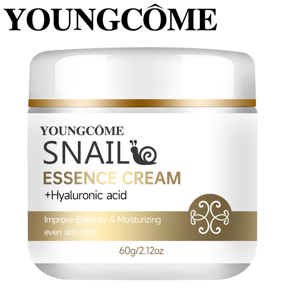 Skincare Glad2Glow - YOUNGCOME 히알루론산 함유 달팽이 에센스 크림,