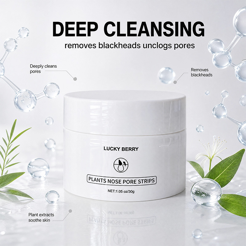 Skincare Oil Control - 화이트 클레이 딥 클렌징 코 마스크