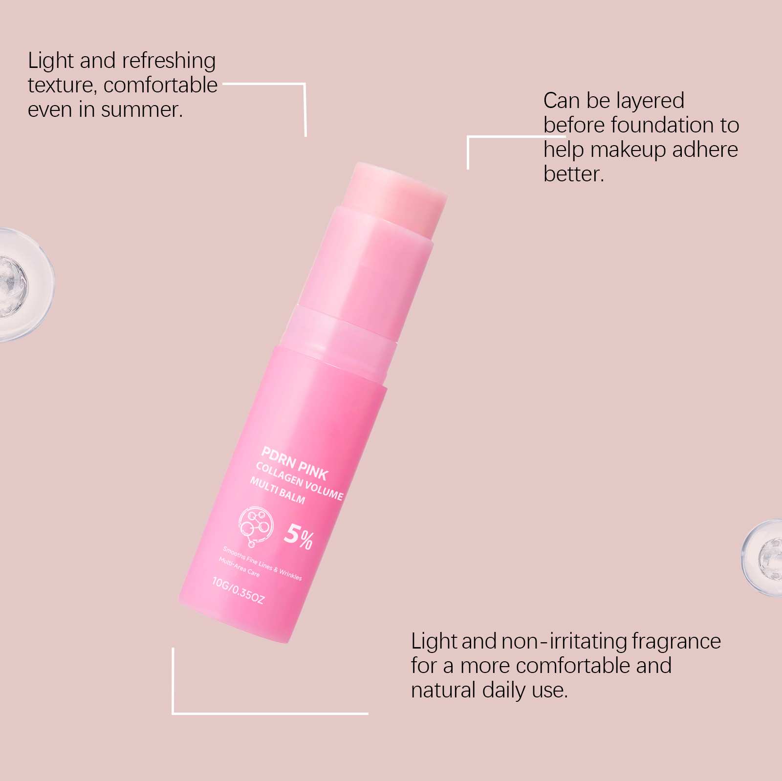 PDRN 핑크 콜라겐 볼륨 멀티밤 스틱 수딩 모이스처라 - Skincare Pink 리뷰 및 가격