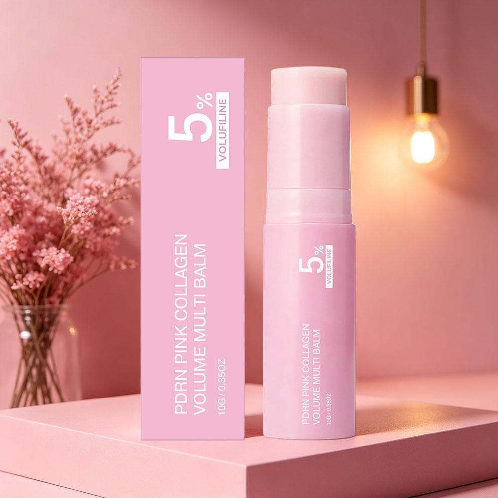 PDRN 핑크 콜라겐 볼륨 멀티밤 10g 5% 볼루필린 - Skincare Pink 리뷰 및 가격