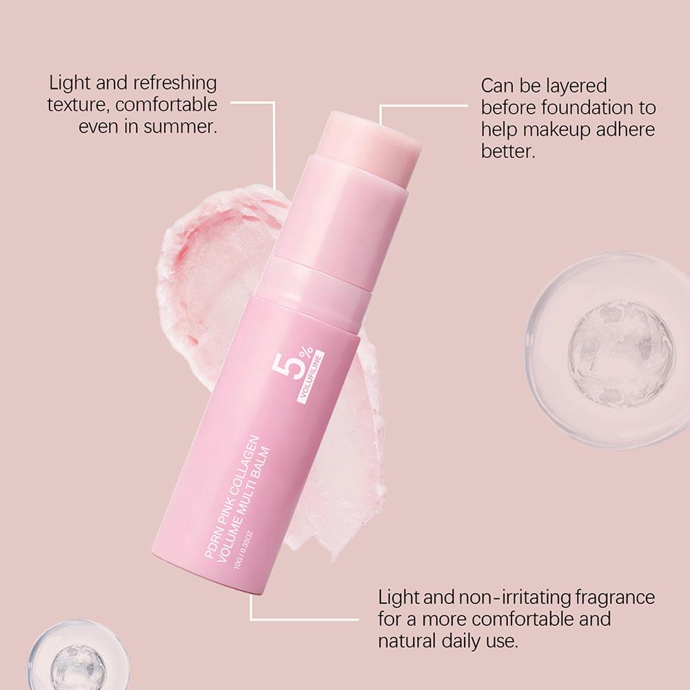 PDRN 핑크 콜라겐 볼륨 멀티밤 10g 5% 볼루필린 - Skincare Pink 리뷰 및 가격