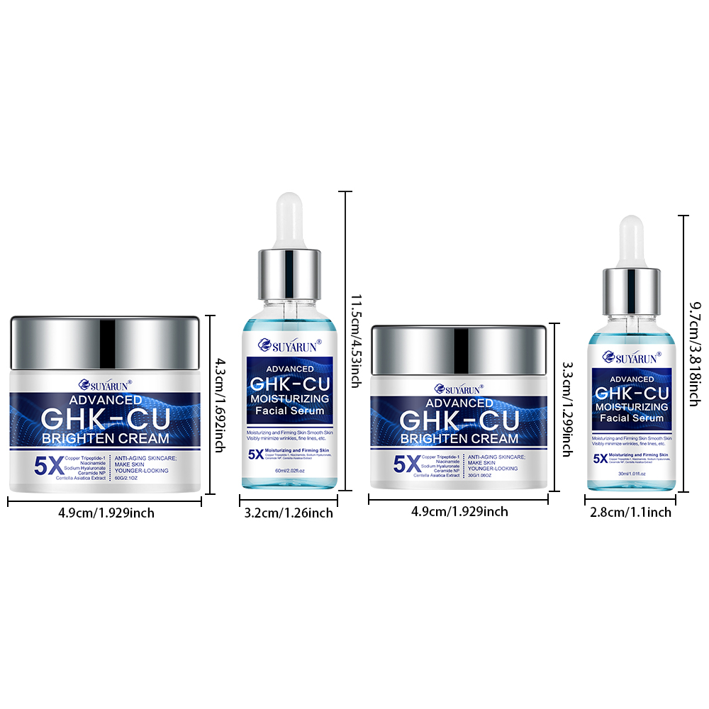 수야룬 GHK-CU 크림 & 세럼 - 안티에이징 페이셜 - Skincare Oil Control 리뷰 및 가격