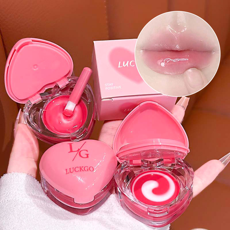 LUCKGO 하트 이중색 립마스크: 핑크톤 입술 만들어 - Skincare Pink 리뷰 및 가격