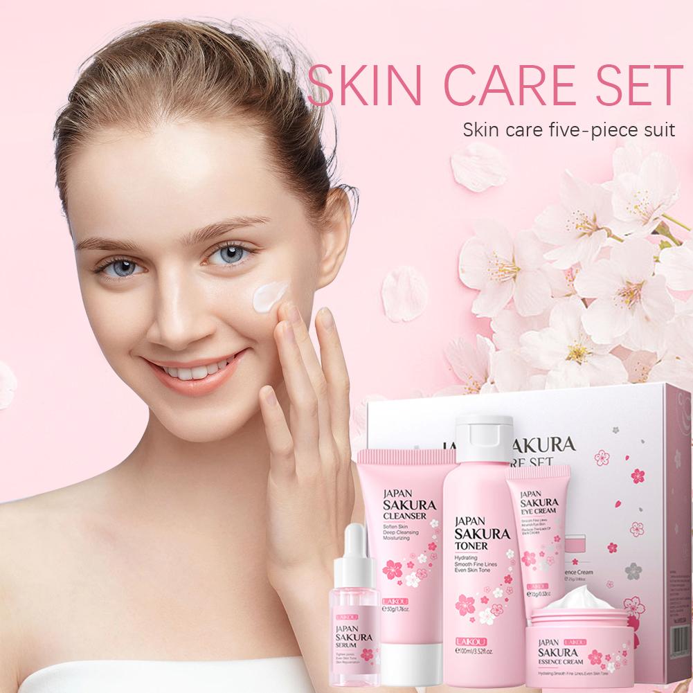 사쿠라 스킨 케어 세트, 페이스 크림 세럼 토너, 페이 - Skincare Pink 리뷰 및 가격