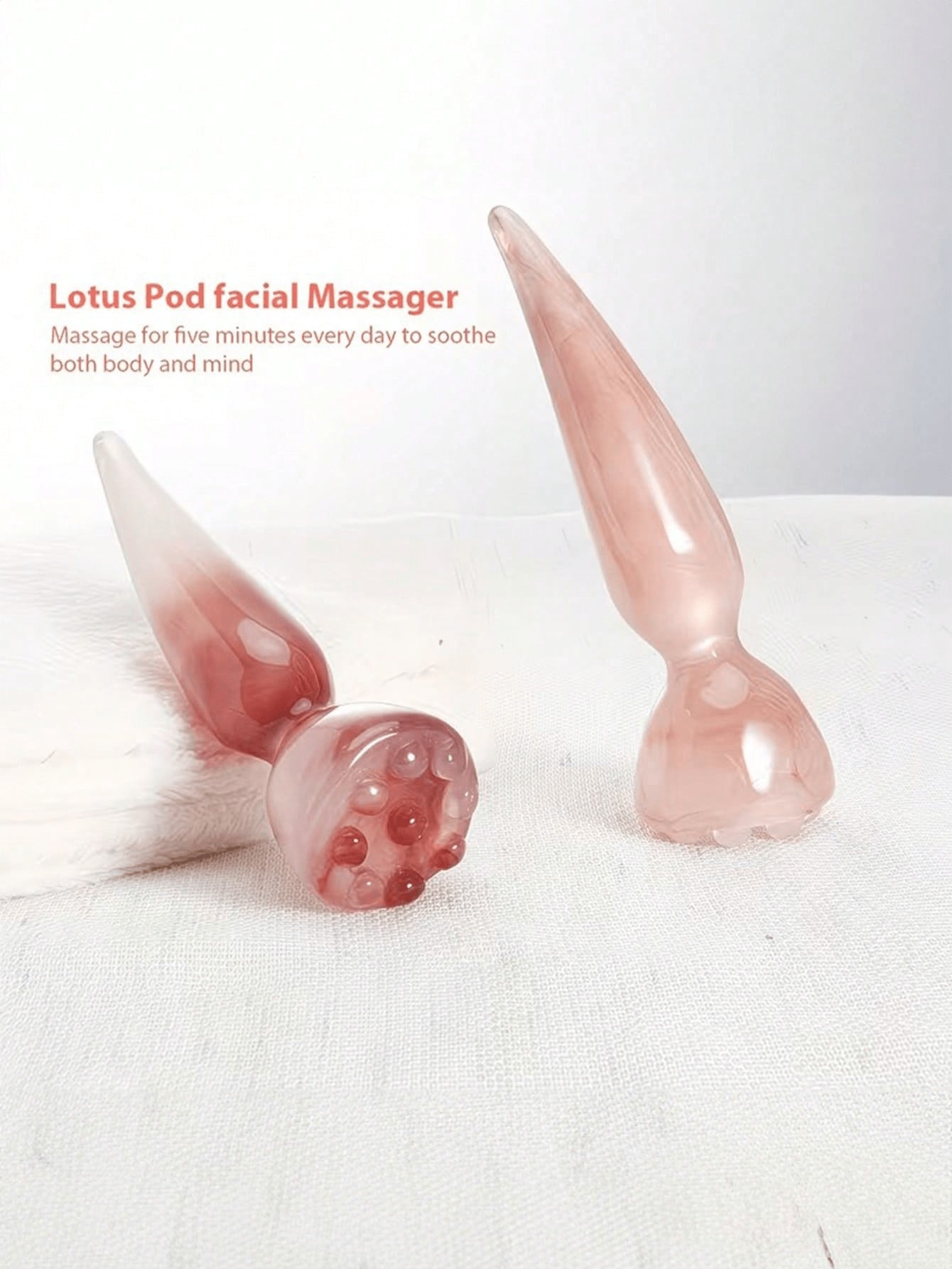 1pc 핑크 수동 얼굴 마사지 도구, 얼굴, 목 및 신 - Skincare Pink 리뷰 및 가격